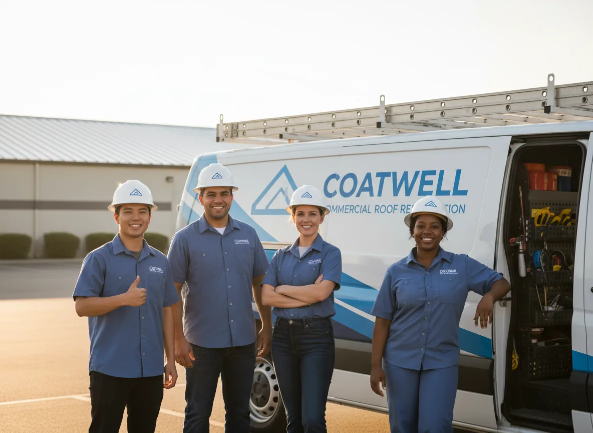 Commercial roof coating company in Freeland, PA